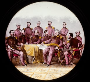 40 ARTISTIC MAGIC LANTERN GLASS SLIDES