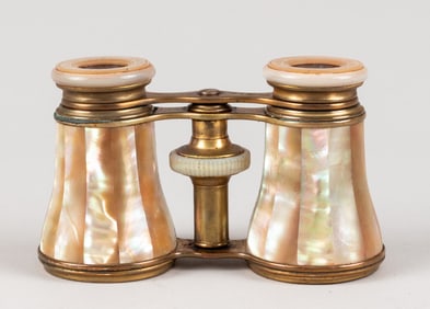 GERMAN ED MESSTER MOTHER OF PEARL OPERA GLASSES