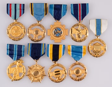 9 NASA AWARD MEDALS