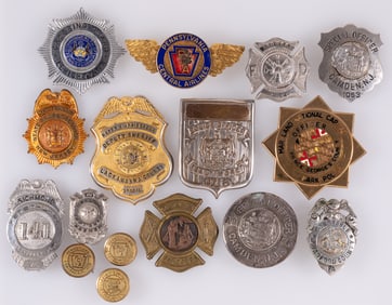 13 OBSOLETE US EAST COAST SERVICES BADGES