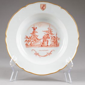 HERMANN GOERING KPM SERVING PLATE AUERHAHNBALZ