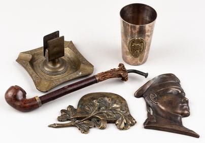 GERMAN THIRD REICH VETERAN MEMORIAL ITEMS