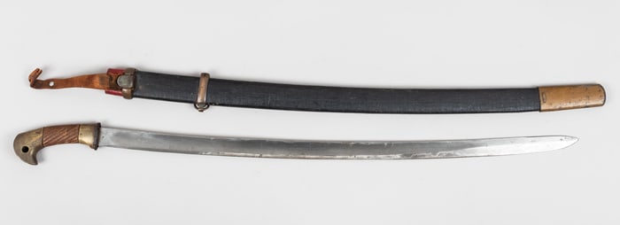 WWII SOVIET COSSACK SHASHKA SWORD AND SCABBARD