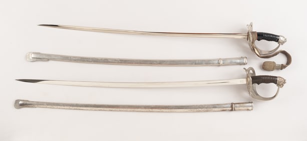 2 IMPERIAL RUSSIAN OFFICER SWORDS [ALCOSO]