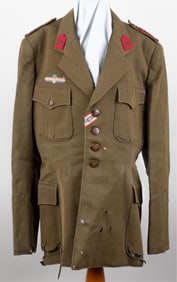 WWII CROATIAN NDH USTASHA OFFICER TUNIC