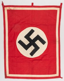WWII GERMAN NAZI PODIUM FLAG