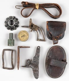 US CIVIL WAR RELICS AND DUG ITEMS (10 PIECES)