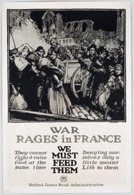 FIVE WWI U.S. FOOD ADMINISTRATION POSTERS