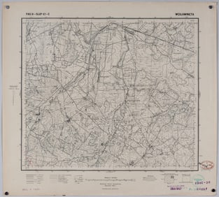12 WWII CAPTURED POLISH MAPS OF EUROPE