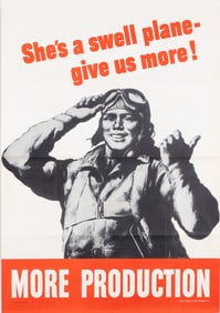 THREE WWII AMERICAN PROPAGANDA POSTERS