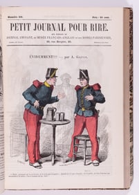 4 BOUND VOLUMES 'LE PETIT JOURNAL POUR RIRE' [NO. 1-156, 209-260]