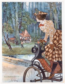 FIGARO ILLUSTRE 1897 AUTOMOBILE ADVERTISEMENT