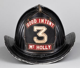 CAIRNS MT HOLLY NEW JERSEY FIRE HELMET