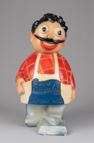 ROMA WINE COMPANY ADVERTISING FIGURE