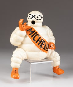 MICHELIN BIBENDUM MAN AIR COMPRESSOR FIGURINE