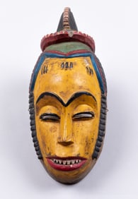 IVORY COAST AFRICAN GORO MASK