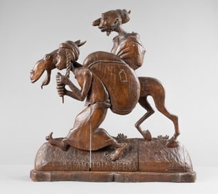 GALANTERIA RIFENA MOROCCAN WOOD STATUE