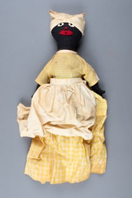 BLACK AMERICANA HAND-SEWN DOLL