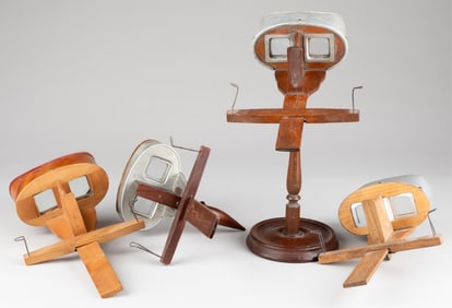 4 STEREOCARD VIEWERS