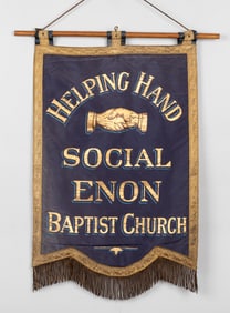 ENON BAPTIST CHURCH HELPING HANDS SOCIAL BANNER