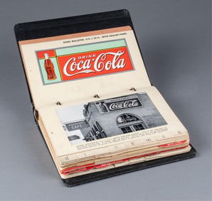 OFFICIAL 1936 COCA-COLA ADVERTISING SALESMAN BOOK