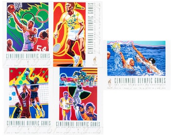 5X CENTENNIAL OLYMPIC GAMES POSTERS