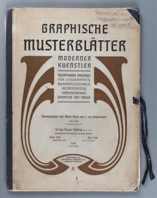 GERMAN ADVERTISEMENT LITHO PRINT ALBUM
