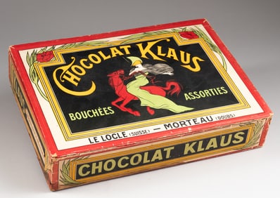 CHOCOLAT KLAUS - SWISS CHOCOLAT CANDY BOX BY CAPIELLO