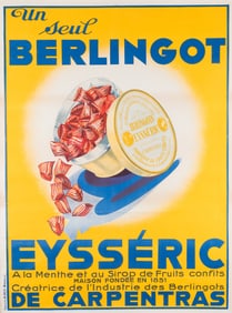 UN SEUL BERLINGOT EYSSERIC CANDY POSTER