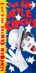 BIG APPLE CIRCUS ADVERTISEMENT POSTER