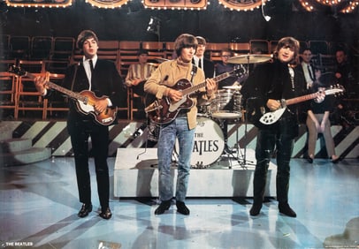 4 BEATLES POSTERS