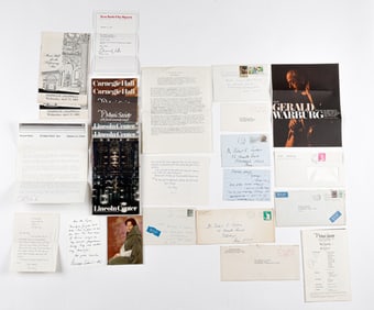 CLASSICAL MUSICIANS OPERA JAZZ COMPOSERS - AUTOGRAPHS