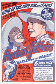HARLEM ON THE PRAIRIE 1937 ONE-SHEET MOVIE POSTER