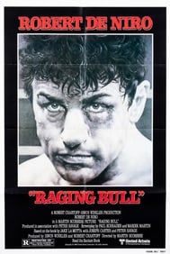 ROBERT DE NIRO RAGING BULL MOVIE POSTER