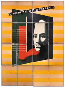 'L'HOMME DE DEMAIN' [THE MAN OF TOMORROW] GUY GEORGET POSTER