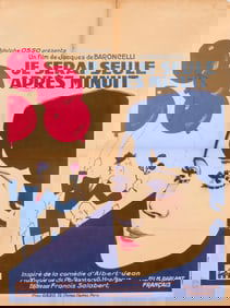 1931 FRENCH MOVIE POSTER JE SERAI SEULE APRES MINUT