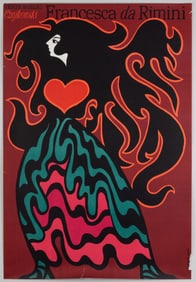 POLISH OPERA FRANCESCA DA RIMINI POSTER
