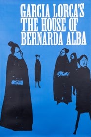 HOUSE OF BERNARDA ALBA THEATER PLAY POSTER