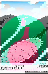 WASHINGTON HILL POSTER RUTKA & WEADCOCK BALTIMORE