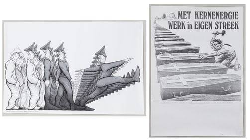 2x DUTCH COUNTER-CULTURE POSTERS