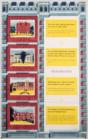 LONDON TRANSPORT PALACES POSTER ERNEST W. FENTON