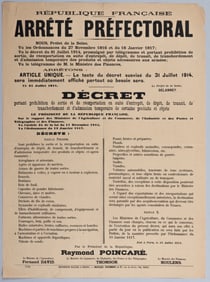 3 WWI FRENCH BROADSIDES