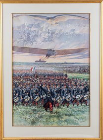 SOUL LES AILES WWI FRENCH POSTER GEORGES SCOTT