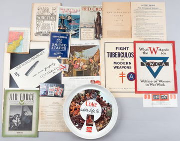 WWI / WWII AMERICAN PROPAGANDA POSTERS AND STAMPS