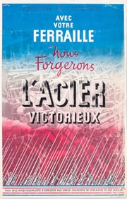 WWII FRENCH WAR PRODUCTION POSTER