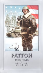 MICHAEL GNATEK 'PATTON AT BASTOGNE' (2 POSTERS)
