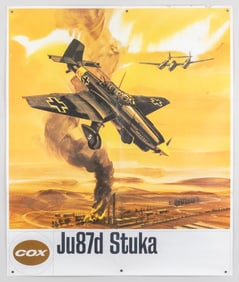 2x JU87D STUKA POSTERS
