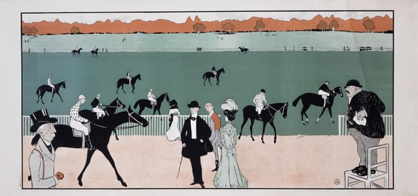 CHAMPS DE COURSE BY MAURICE BIAIS FRENCH POSTER