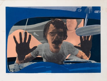 DONALD G. SMITH (20TH CENTURY) PSSSSS-T, 1975, SILKSCREEN