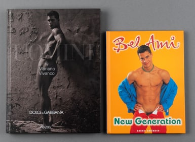 DOLCE & GABBANA UOMINI & BEL AMI GAY MEN'S EROTICA BOOKS